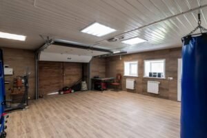 How do you clean and organize a garage