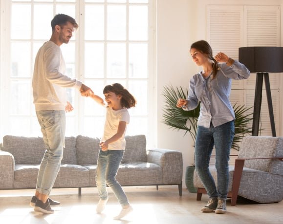 House Cleaning Happy People
