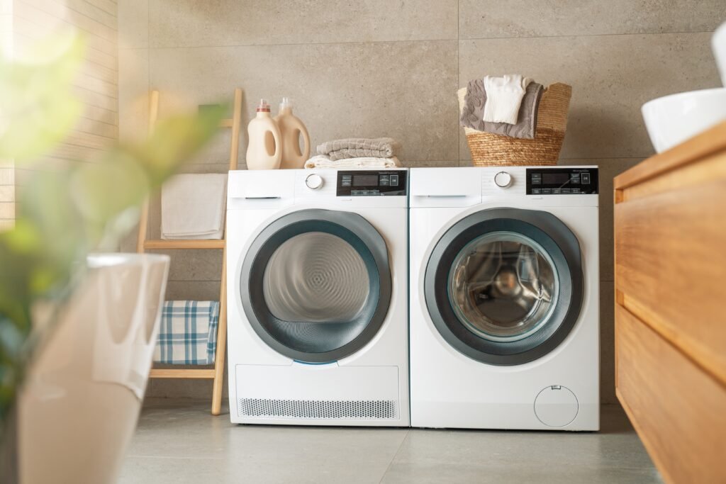 washer and dryer