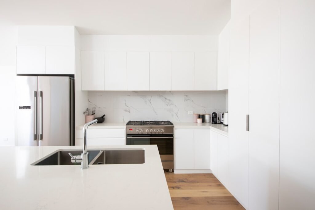 clean kitchen